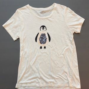 J. Crew Factory Penguin Collector Tee